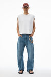 Alexander Wang vintage white men's muscle tank in cotton jersey