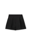 Alexander Wang black high waisted tailored short in wool tailoring