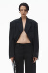 Alexander Wang black 中腰精裁长裤