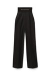 WIDE-LEG TROUSER IN COTTON TAILORING