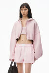 Alexander Wang light pink classic boxer short in cotton