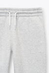 alexander wang essential毛圈布增塑溶胶印花运动裤 light heather grey
