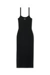 Alexander Wang black 运动风网眼吊带连衣裙