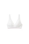 alexander wang 罗纹平纹布紧身胸衣 white
