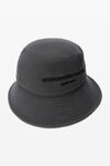 Alexander Wang washed asphalt 做旧徽标装饰渔夫帽
