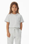 alexander wang essential毛圈布增塑溶胶印花运动裤 light heather grey