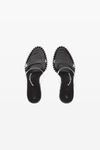 alexander wang nova 85 pvc 拖鞋 black