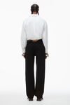 Alexander Wang washed black ez cut-out logo jeans