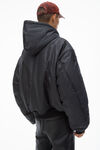 Alexander Wang black 夹棉飞行员夹克