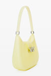 alexander wang w legacy small hobo in pvc lemon drop
