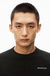 Alexander Wang black 密绒圆领套头衫