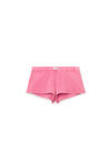 Alexander Wang lotus pink 粉色华夫纹针织棉男童短裤