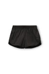 alexander wang marathon shorts in nylon black