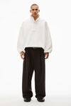 alexander wang 中量棉质滑雪衫 white