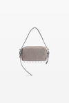 Alexander Wang grey ricco mini crossbody bag in nubuck leather
