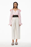 alexander wang 棉质精裁萝卜裤 snow white
