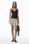 Alexander Wang black silk charmeuse camisole