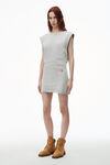 Tapered Minidress In Classic Terry