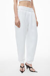 PUFF LOGO SWEATPANT IN STRUCTURED TERRY