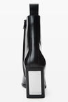 Alexander Wang black throttle 95 毫米皮革踝靴