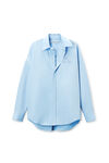 Alexander Wang oxford blue 加大款有机棉衬衫