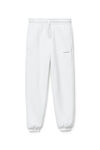 Alexander Wang white 厚实摇粒绒运动裤