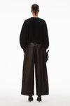 Alexander Wang black 球链饰边圆领开衫
