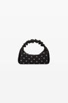 alexander wang 烫钻scrunchie迷你手提包 black