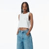 Alexander Wang vintage white logo muscle tank
