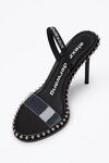 alexander wang nova凉鞋 black