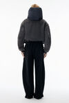 Alexander Wang faded black black brushed denim sweatpant