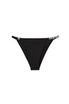 alexander wang crystal logo bikini bottom  black