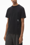 Alexander Wang acid black 高捻针织酸洗 t 恤