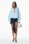 Alexander Wang oxford blue 加大款有机棉衬衫