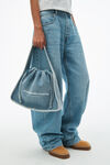 Ryan Large Bag In Faded Ribbed Knit