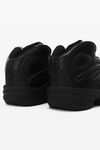 alexander wang aw hoop sneaker in leather black
