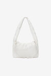 alexander wang ryan 软皮革发泡彩胶小号包袋 white