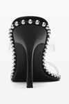 alexander wang nova 85 pvc 拖鞋 black