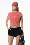 Alexander Wang washed bombshell organic cotton vest