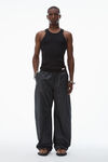 Alexander Wang black 滚边运动长裤