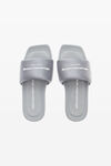 Alexander Wang alloy aw pool slide sandal
