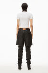 alexander wang 紧身针织半高领上衣  soft white
