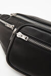 Alexander Wang black attica fanny pack in nappa leather