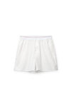 Alexander Wang white boxer brief in cotton