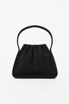 Alexander Wang black ryan large bag in ribbed knit