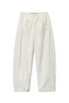Alexander Wang white onyx unisex track pant