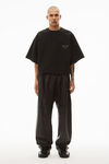 alexander wang 日本平纹针织 beefy 图案 t 恤 black