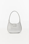 alexander wang w legacy small hobo in diamante satin alloy