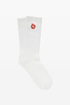 ATHLETIC SOCK IN RIBBED COTTON