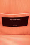 alexander wang ryan small bag in rib knit faded neon orange